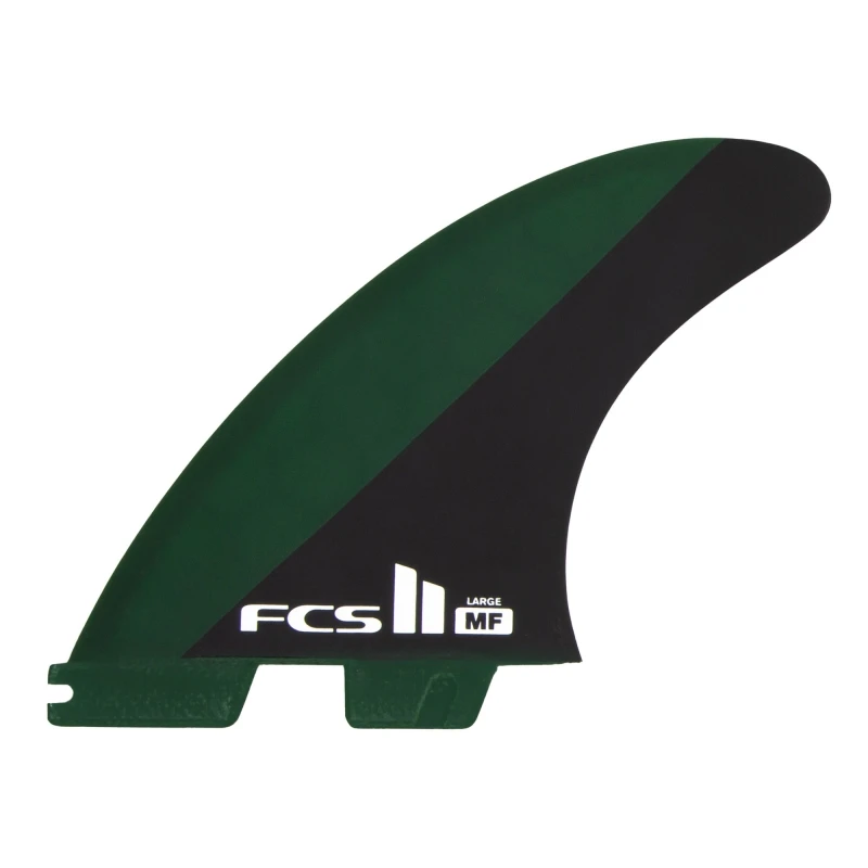 FCS II Mick Fanning MF PC Surfboard Fins Large Black Olive 1 FCS II Mick Fanning MF PC Surfboard Fins Large Black Olive