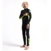 C-Skins Element 3/2mm Junior Wetsuit Back Lime Multi - J2XL