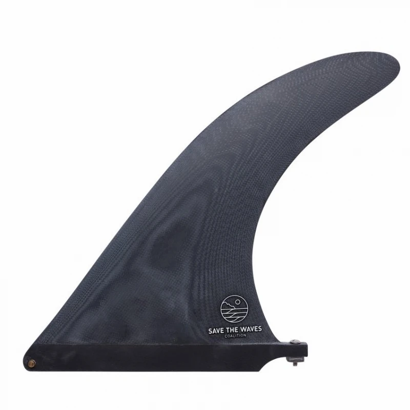 Captain Fin Save The Waves 9.5 Inch Raked Longboard Fin 1 Captain Fin Save The Waves 9.5 Inch Raked Longboard Fin