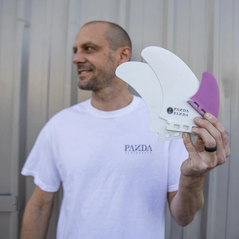 Captain Fin Panda Twin Plus Surfboard Fins FCS 3 Captain Fin Panda Twin Plus Surfboard Fins FCS - Image 3