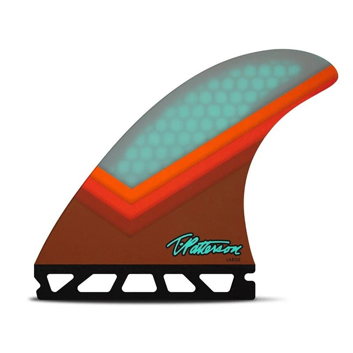 Futures Fins TP1 Large Honeycomb Thruster Surfboard Fins 1 Futures Fins TP1 Large Honeycomb Thruster Surfboard Fins