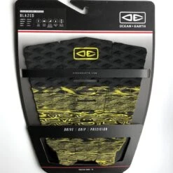 Ocean Earth Blazed Surfboard Tail Pad Lime