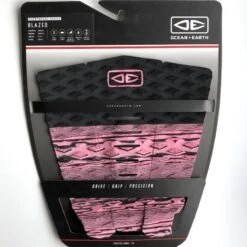 Ocean Earth Blazed Surfboard Tail Pad Pink
