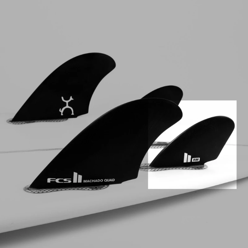 FCS II Machado Quad Replacement Fin Quad Rear Left 2 FCS II Machado Quad Replacement Fin Quad Rear Left - Image 2