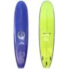 Foamie 8ft Drifter Surfboard Neon Blue