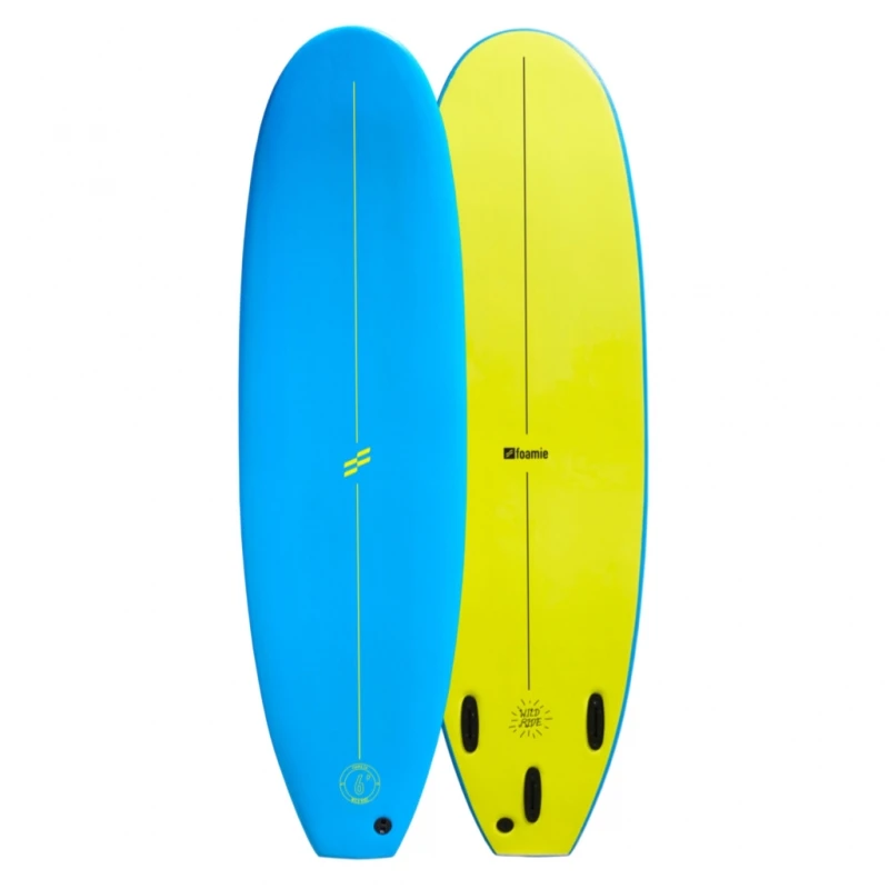 Foamie 6ft Wild Ride Soft Surfboard Sky Blue 1 Foamie 6ft Wild Ride Soft Surfboard Sky Blue