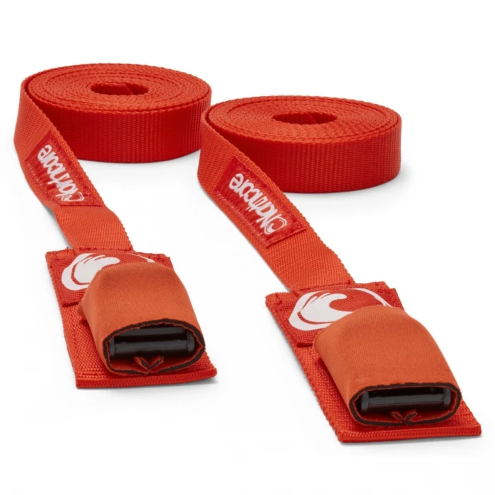 Northcore Surfboard Tie Down Straps Red 12ft 1 Northcore Surfboard Tie Down Straps Red 12ft