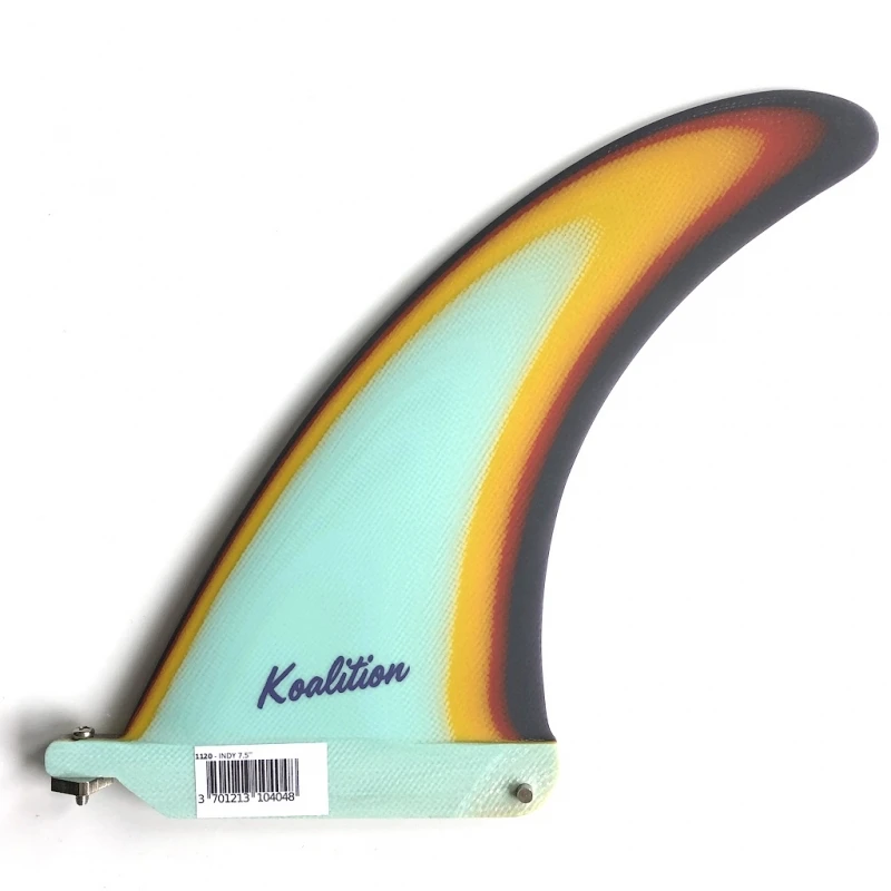 Koalition Indy Longboard Fin 7.5 Inch 1 Koalition Indy Longboard Fin 7.5 Inch