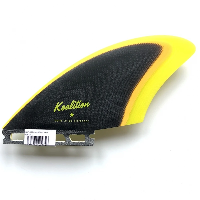 Koalition Heritage Keel Surfboard Fin Set Futures 1 Koalition Heritage Keel Surfboard Fin Set Futures