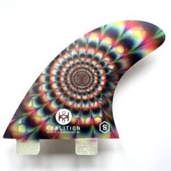 Koalition Psyche Surfboard Fin Set Small FCS