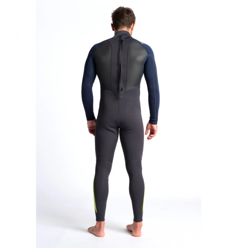 C-Skins Element 3/2mm Mens Wetsuit Anthracite Slate Lime - Large Tall LT 2 C-Skins Element 3/2mm Mens Wetsuit Anthracite Slate Lime - Large Tall LT - Image 2