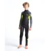C-Skins Element 3/2mm Junior Wetsuit Anthracite Yellow Black - J2XL