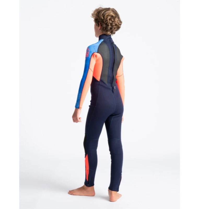 C-Skins Element 3/2mm Junior Wetsuit Slate Navy Flo Red - J2XL 5 C-Skins Element 3/2mm Junior Wetsuit Slate Navy Flo Red - J2XL - Image 5