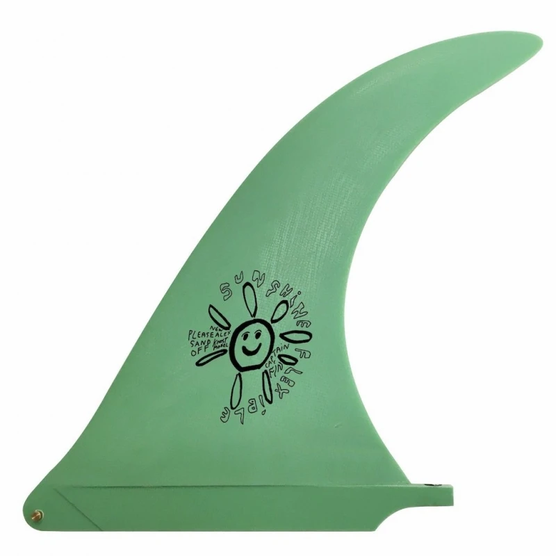 Captain Fin Alex Knost 10inch Sunshine Longboard Fin Green 1 Captain Fin Alex Knost 10inch Sunshine Longboard Fin Green