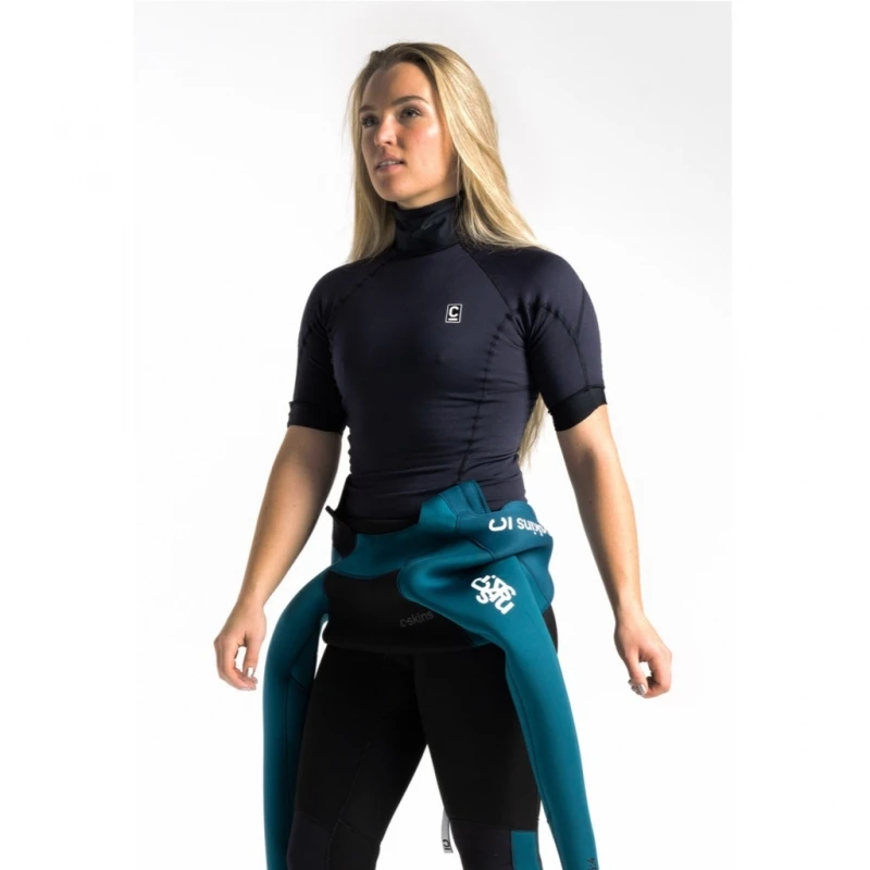 C-Skins HDI Polypro Womens Thermal Rash Vest - UK 8 2 C-Skins HDI Polypro Womens Thermal Rash Vest - UK 8 - Image 2