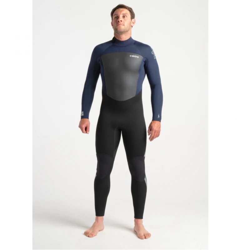 C-Skins Legend 5/4/3mm Wetsuit Back Zip Black Navy - Large Tall LT 1 C-Skins Legend 5/4/3mm Wetsuit Back Zip Black Navy - Large Tall LT