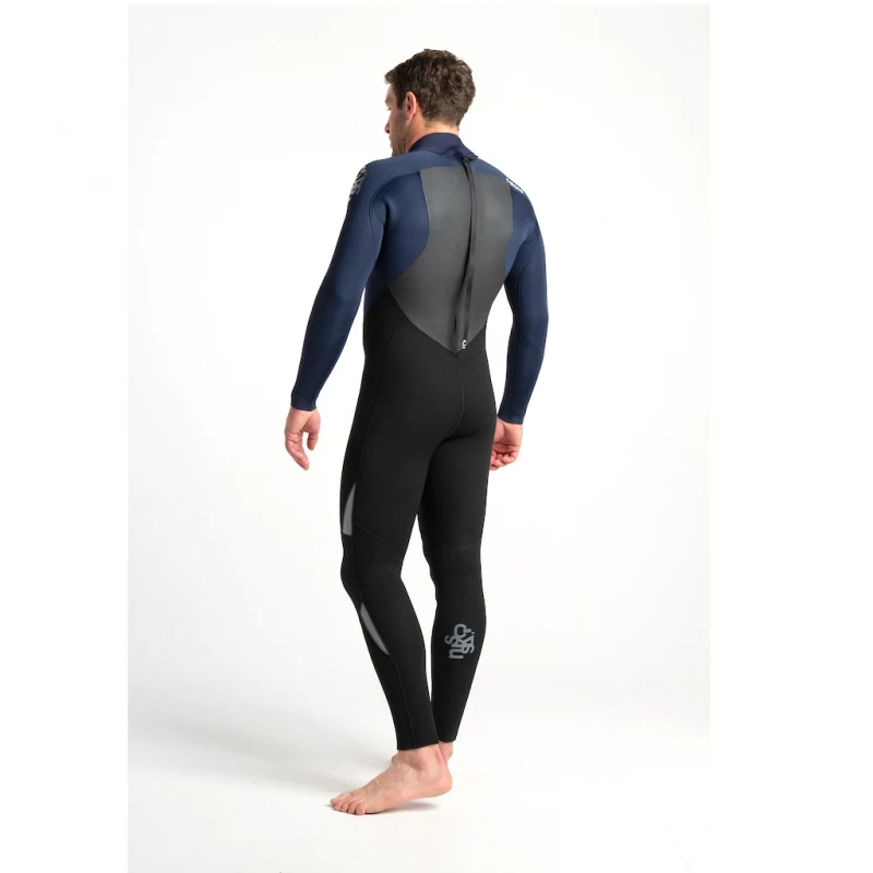C-Skins Legend 5/4/3mm Wetsuit Back Zip Black Navy - Large Tall LT 4 C-Skins Legend 5/4/3mm Wetsuit Back Zip Black Navy - Large Tall LT - Image 4