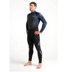C-Skins Legend 5/4/3mm Wetsuit Back Zip Black Navy - Large Tall LT 12 C-Skins Legend 5/4/3mm Wetsuit Back Zip Black Navy - Large Tall LT -Surf Gear Shop cle54mbzbksngyquarter3 27879