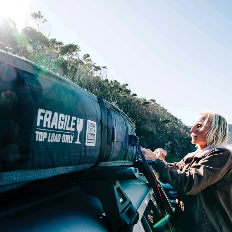 Ocean Earth Quad Wheely Coffin XP Surfboard Travel Bag - 7ft 5 Ocean Earth Quad Wheely Coffin XP Surfboard Travel Bag - 7ft - Image 5