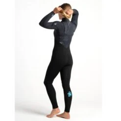 C-Skins Womens ReWired 3/2mm Wetsuit Chest Zip - UK 10 -Surf Gear Shop crw32wczrvxsobquarter2 37695