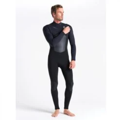 C-Skins ReWired 5/4mm Wetsuit Chest Zip - Medium Small MS -Surf Gear Shop crw54mcz quarter4 20298