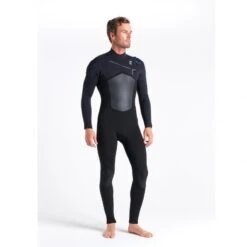 C-Skins ReWired 5/4mm Wetsuit Chest Zip - Medium Small MS -Surf Gear Shop crw54mcz quarter5 54408