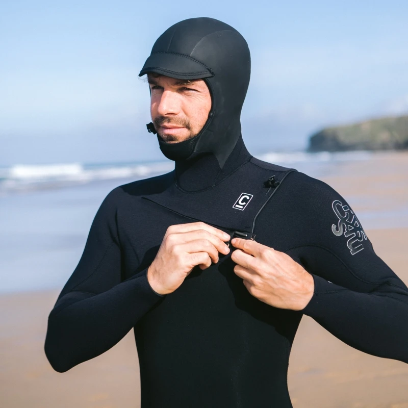 C-Skins Session Hooded 5/4mm Wetsuit - Medium Small MS 2 C-Skins Session Hooded 5/4mm Wetsuit - Medium Small MS - Image 2