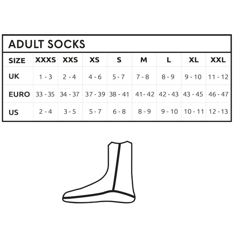 CSkins Swim Research Freedom Swim Socks 3mm - UK11 USA12 (EU45) 4 CSkins Swim Research Freedom Swim Socks 3mm - UK11 USA12 (EU45) - Image 4