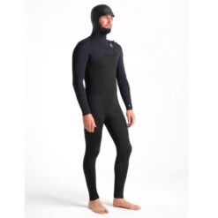 C-Skins Session Hooded 5/4mm Wetsuit - Medium Small MS 16 C-Skins Session Hooded 5/4mm Wetsuit - Medium Small MS -Surf Gear Shop cskinssession54hoodedchestzipwetsuitsteamerquarter4 copy 2 20193