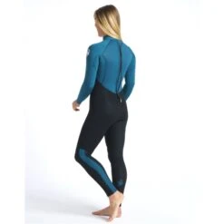 C-Skins Surflite 5/4/3mm Womens Wetsuit Back Zip Black Blue Marine - UK 10 14 C-Skins Surflite 5/4/3mm Womens Wetsuit Back Zip Black Blue Marine - UK 10 -Surf Gear Shop csl54wbzrvbmwhrearquarter 51329