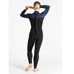 C-Skins Solace 3/2mm Womens Wetsuit Back Zip - UK 14 -Surf Gear Shop cso32wbzbkbssfback1 83912