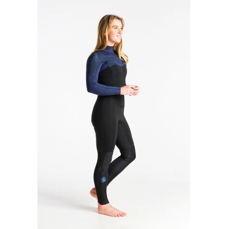 C-Skins Solace 4/3mm Womens Wetsuit Chest Zip Black Bluestone - UK 8 8 C-Skins Solace 4/3mm Womens Wetsuit Chest Zip Black Bluestone - UK 8 - Image 8