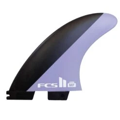 FCS II MF PC Surfboard Fins Black Lavender