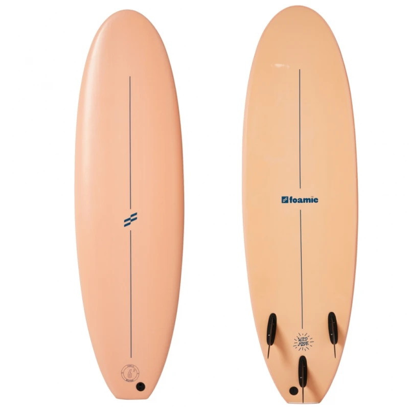 Foamie 6ft Wild Ride Soft Surfboard Coral 1 Foamie 6ft Wild Ride Soft Surfboard Coral