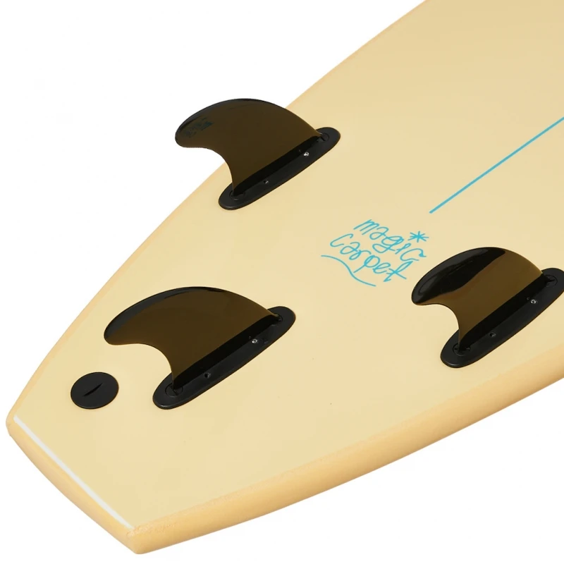 Foamie 7ft Magic Carpet Soft Surfboard Sand 2 Foamie 7ft Magic Carpet Soft Surfboard Sand - Image 2
