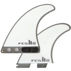 FCS II HI Tri Fin Longboard Surfboard Fin Set