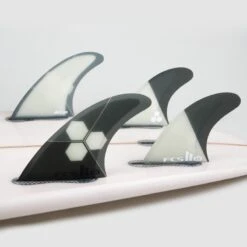 FCS II AM AirCore TriQuad Surfboard Fins Medium -Surf Gear Shop fcsiiamlargeaircorequadinboard 56553