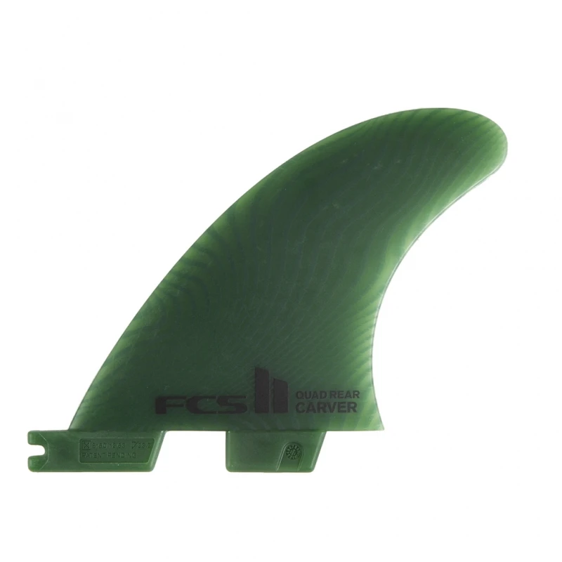 FCS II Carver Quad Rear Surfboard Fins Neo Glass Eco Small 1 FCS II Carver Quad Rear Surfboard Fins Neo Glass Eco Small