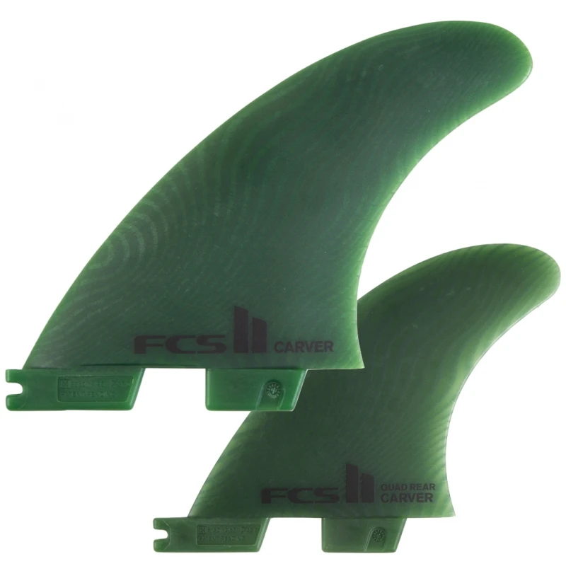 FCS II Carver Neo Glass Eco TriQuad Surfboard Fins Large 1 FCS II Carver Neo Glass Eco TriQuad Surfboard Fins Large
