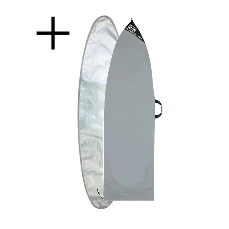 Ocean Earth Quad Wheely Coffin XP Surfboard Travel Bag - 7ft 6 Ocean Earth Quad Wheely Coffin XP Surfboard Travel Bag - 7ft - Image 6