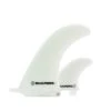 Shapers 2+1 Longboard Fin Set 7 Inch FCS Side Bites