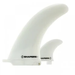 Shapers 2+1 Longboard Fin Set 9 Inch FCS Side Bites