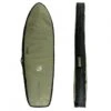 Creatures Double Fish Surfboard Travel Bag 6ft7 Military Green