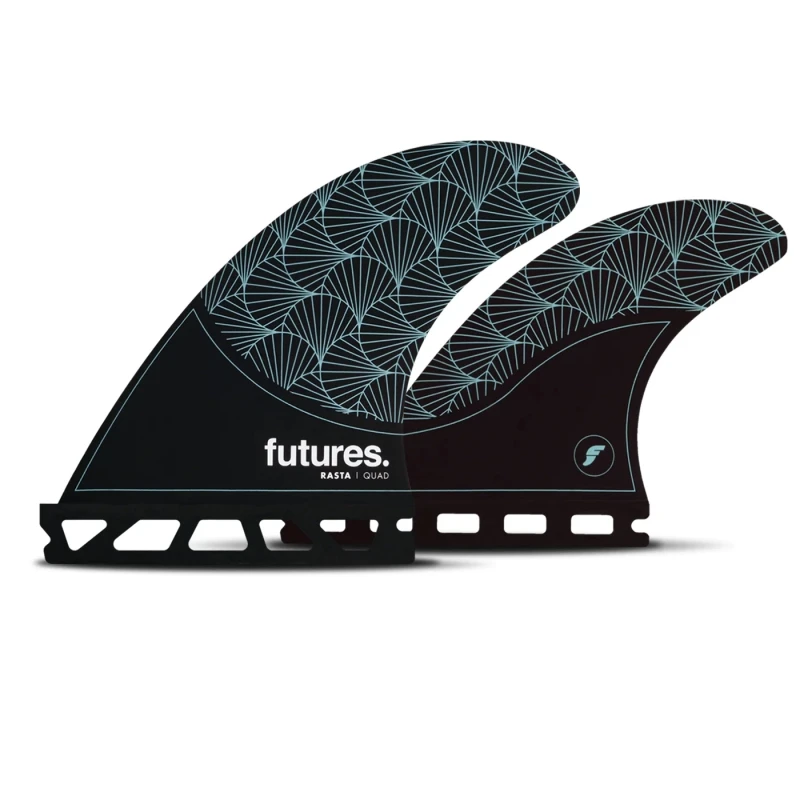 Futures Fins Rasta V2 Quad Fin Set 1 Futures Fins Rasta V2 Quad Fin Set