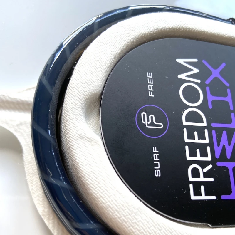 FCS 7ft Freedom Helix Leash Smoke White 2 FCS 7ft Freedom Helix Leash Smoke White - Image 2