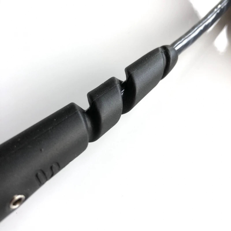 FCS 6ft Freedom Helix Comp Leash Smoke White 4 FCS 6ft Freedom Helix Comp Leash Smoke White - Image 4