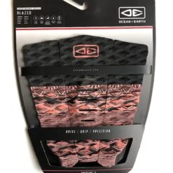 Ocean Earth Blazed Surfboard Tail Pad Coral
