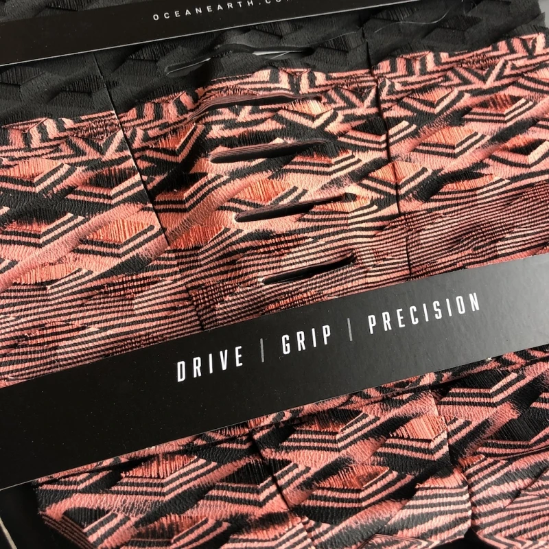 Ocean Earth Blazed Surfboard Tail Pad Coral 2 Ocean Earth Blazed Surfboard Tail Pad Coral - Image 2