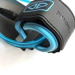 Ocean And Earth Regular Surfboard Leash 6ft Comp - Black -Surf Gear Shop img2628 16427