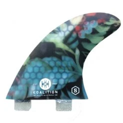 Koalition Waikiki Surfboard Fin Set Small FCS